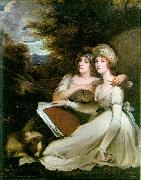 John Hoppner Portrait of the Frankland Sisters USA oil painting reproduction